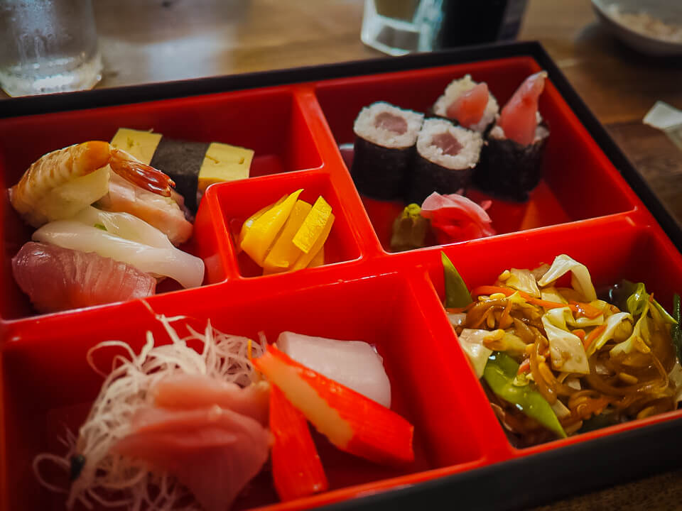 sushi in bohol