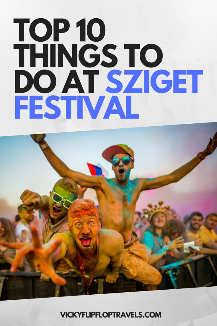 sziget festival things to do