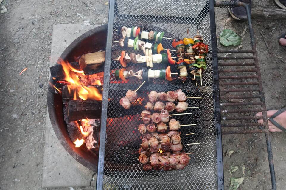 Trek America camp food