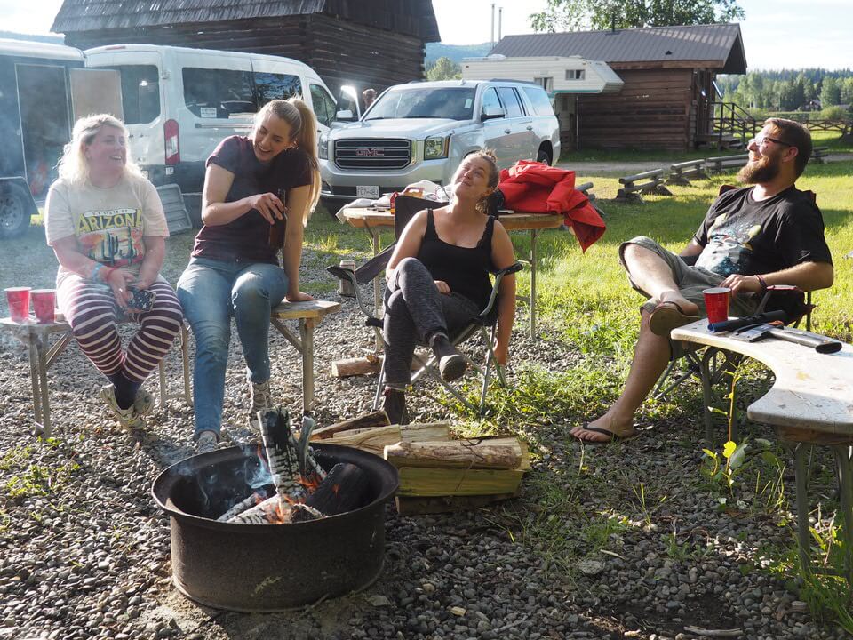 Campsite Well's Gray