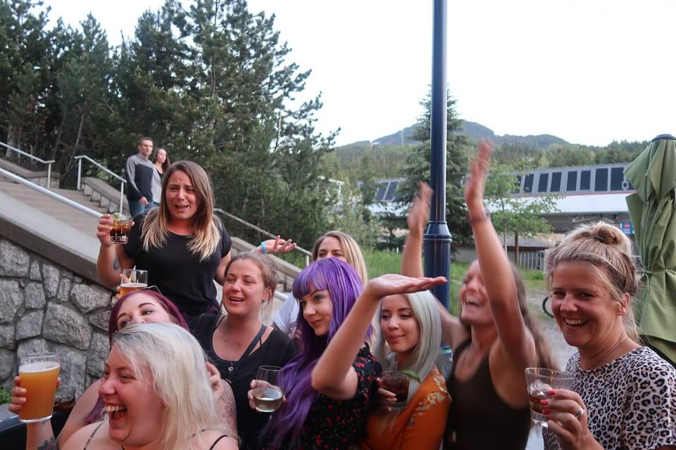 Eat out in Whistler -best things to do in Canada