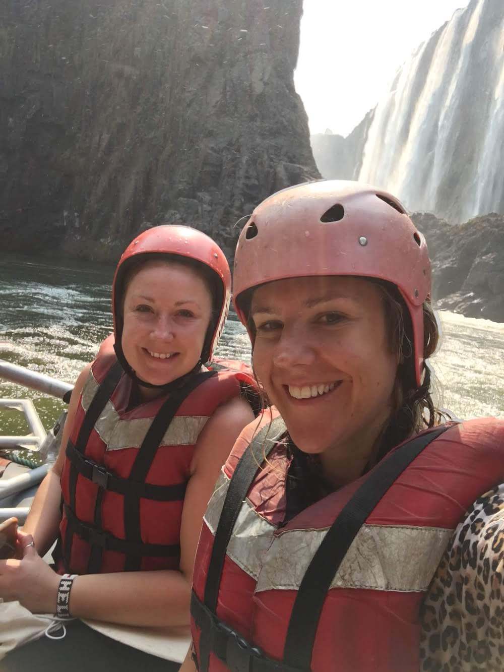 Under the Spray Victoria Falls