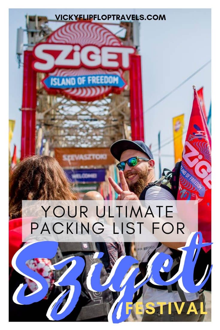 packing for sziget 