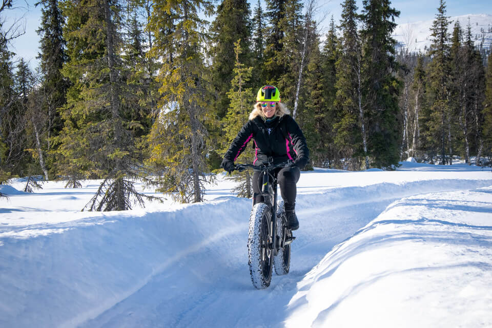 Fat bike tour in Yllas