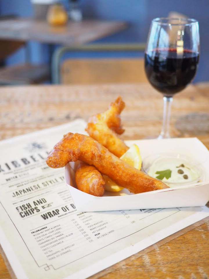 Fish and chips on the pier