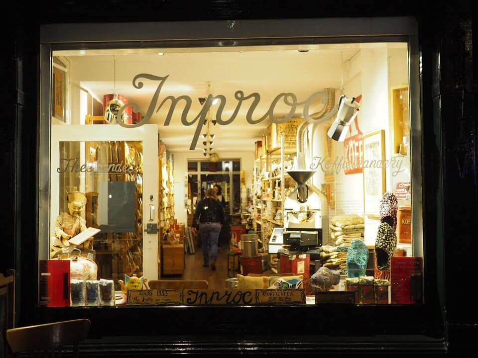 Coffee shop window the Hague