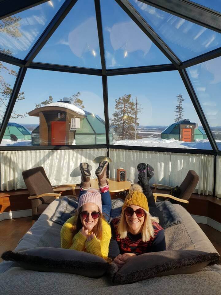 Igloo in Finland