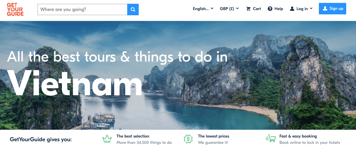 Backpacking in Vietnam