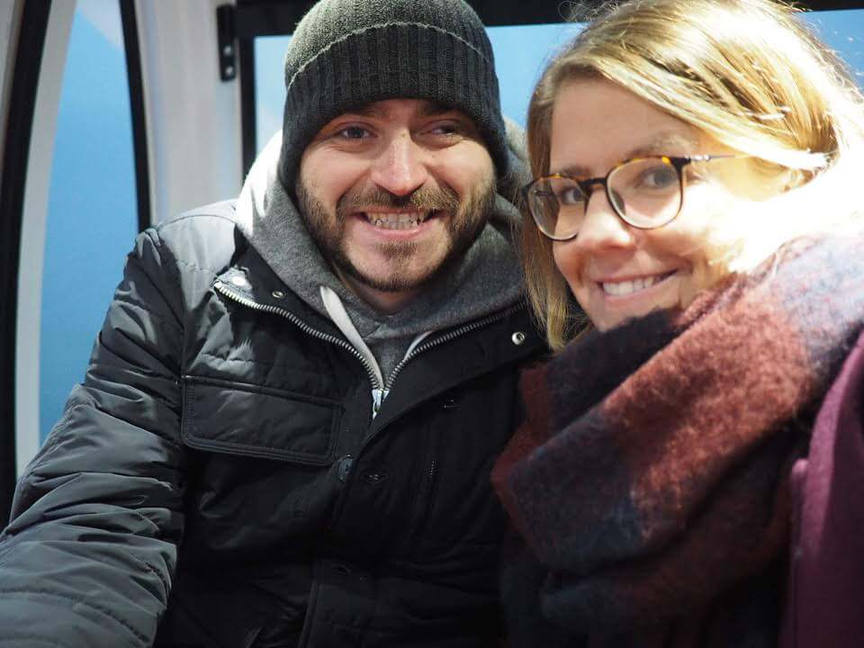 Two of us in the Hague