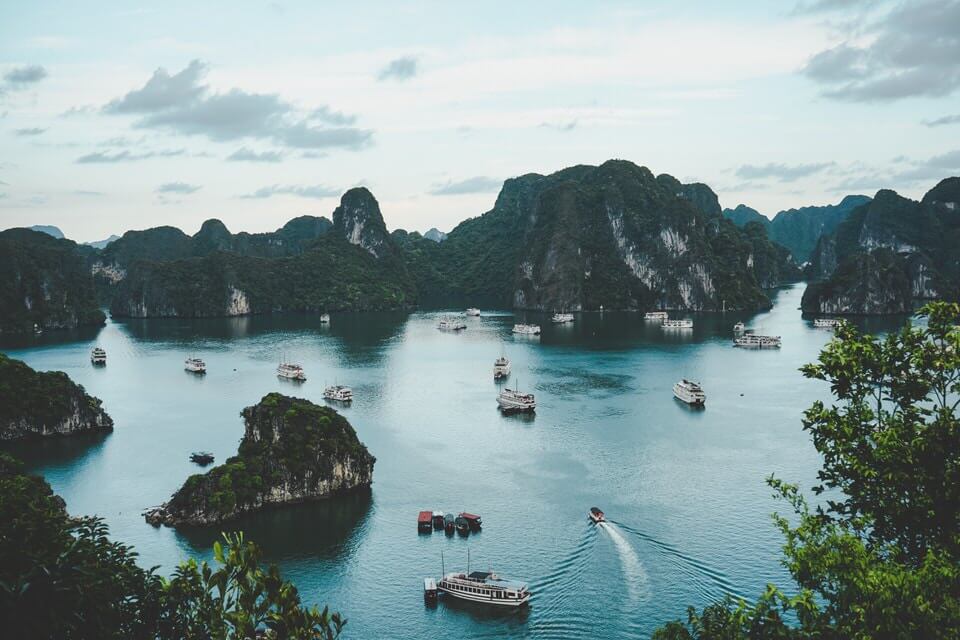 Halong Bay Vietnam Backpacking