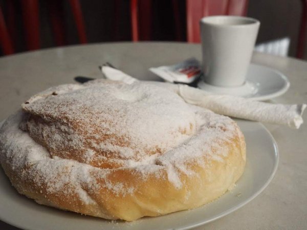 ensaimadas, the famous pastry coils of the Balearics.