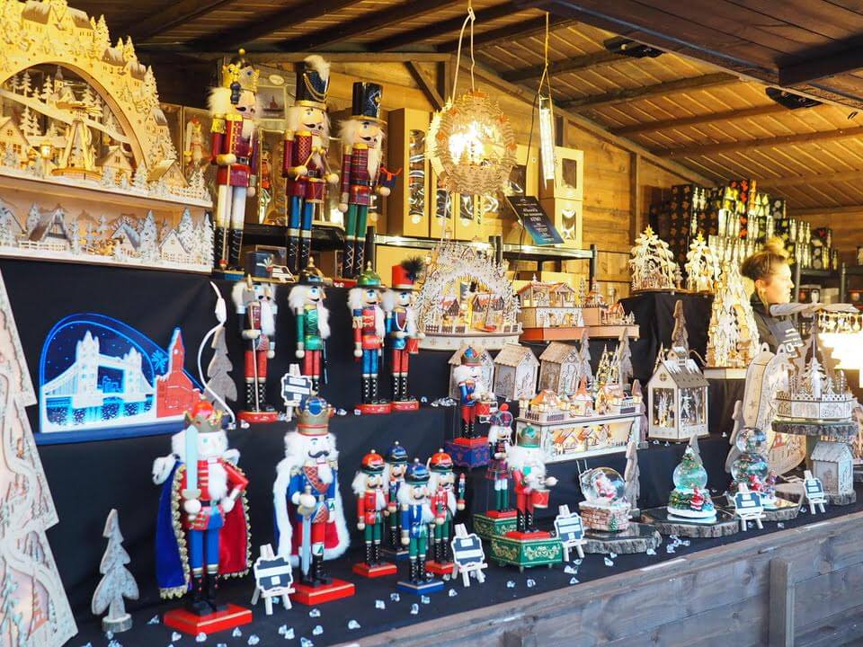 Christmas by the River stalls