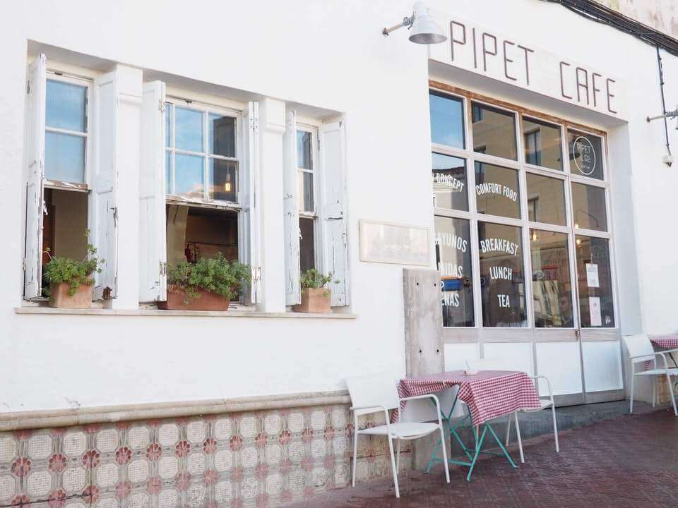 Mahon in Menorca breakfast