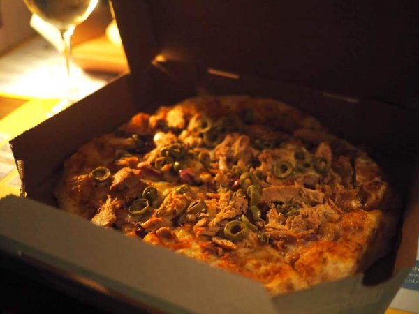 Pizza cruise in Amsterdam