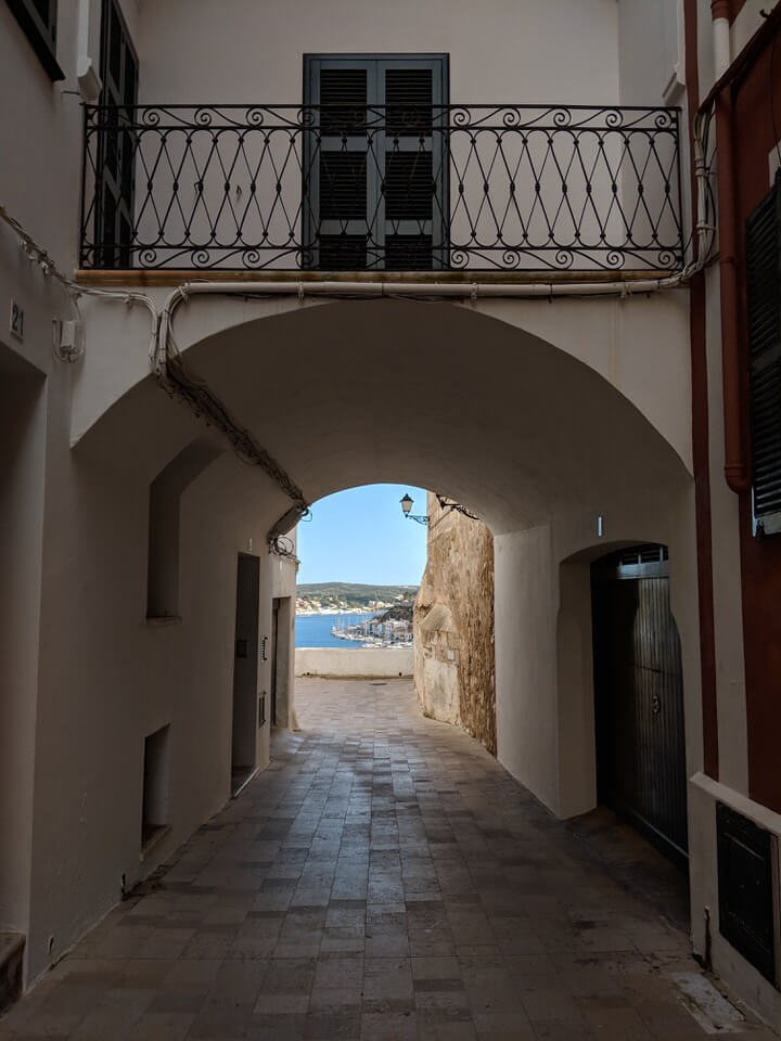 Exploring Mahon on foot 