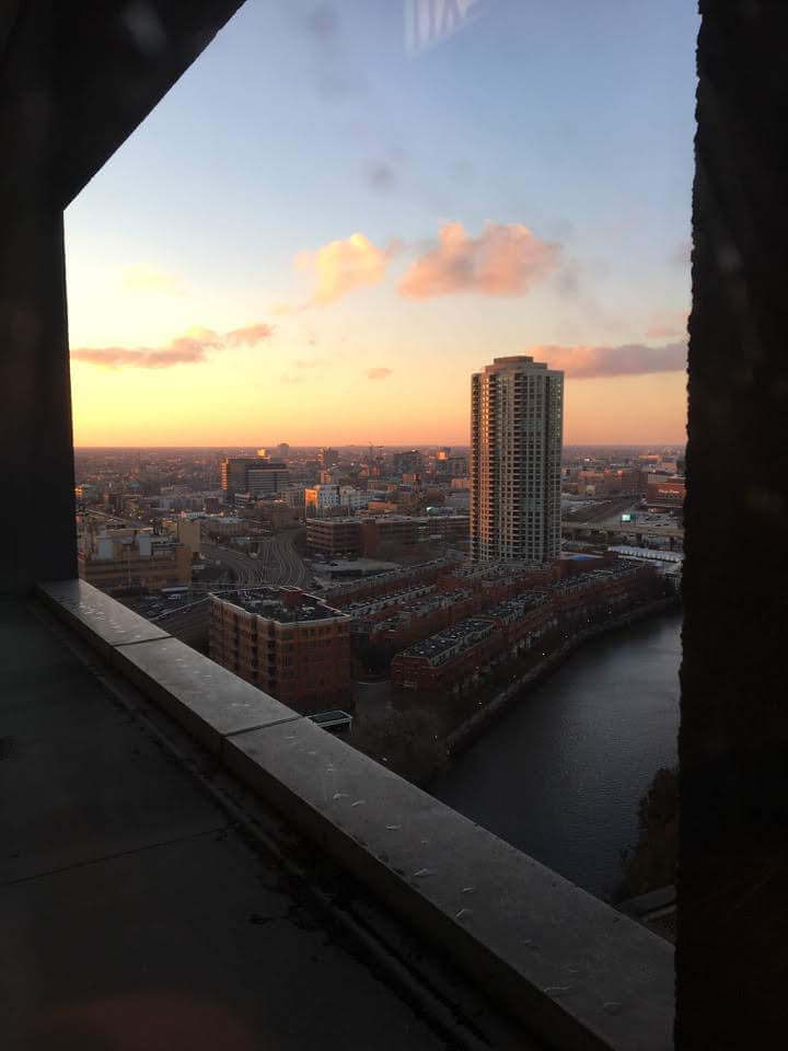 View from the Holiday Inn