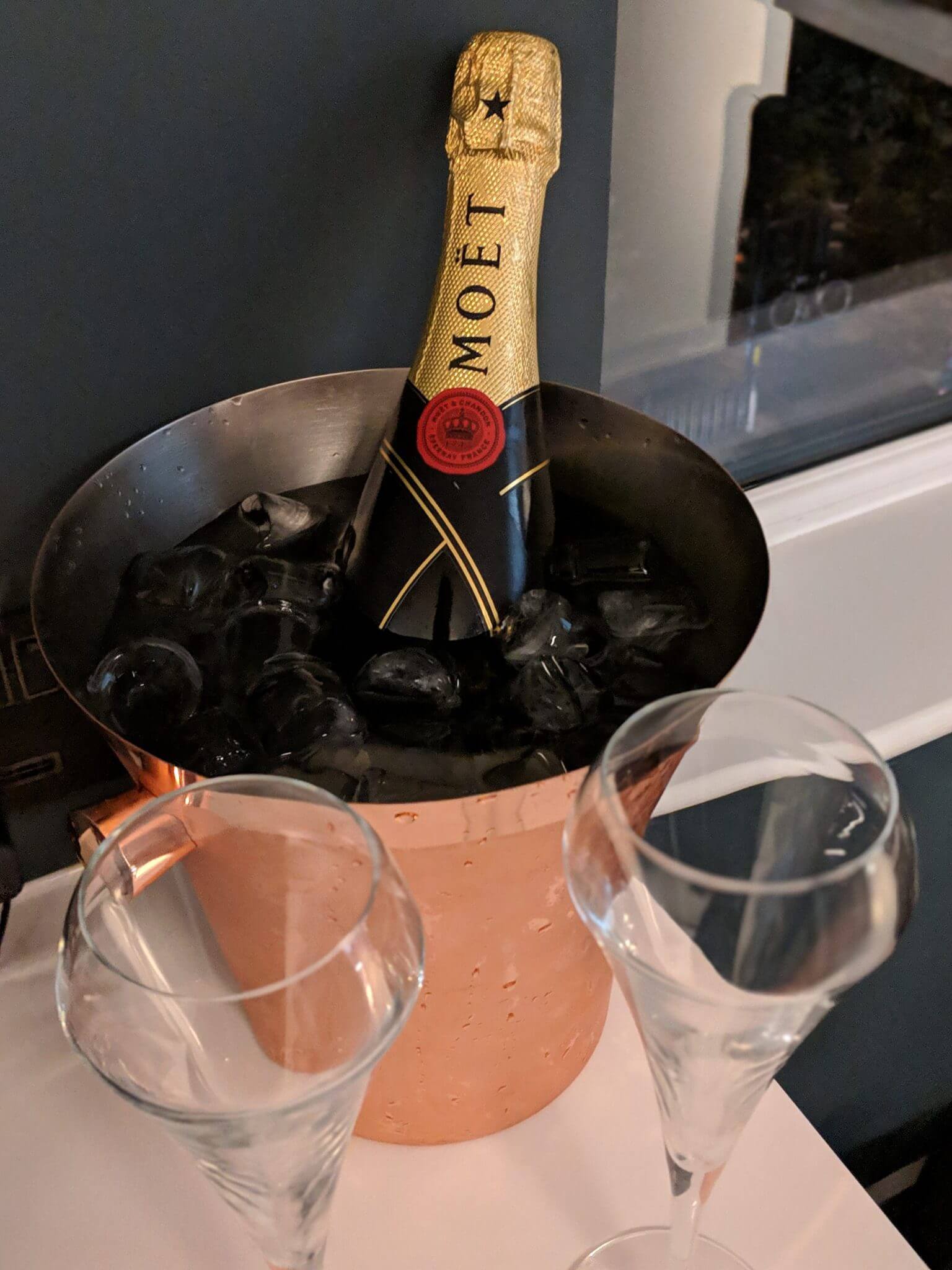 Moet at East London Hotel