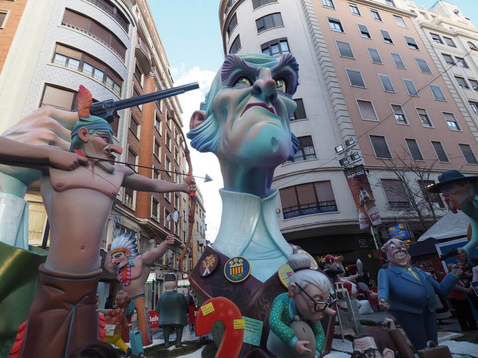 Las Fallas Festival in Valencia