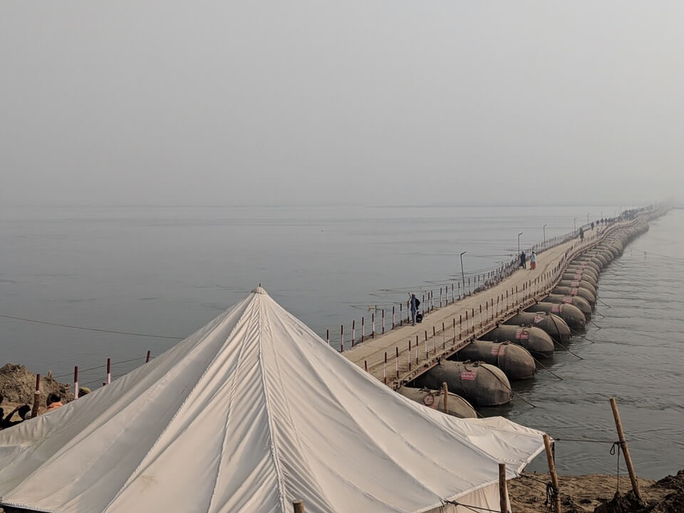 Bridge to the Kumbh Mela