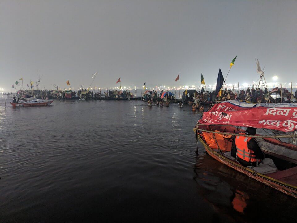 Ganges at the Kumbh Mela 