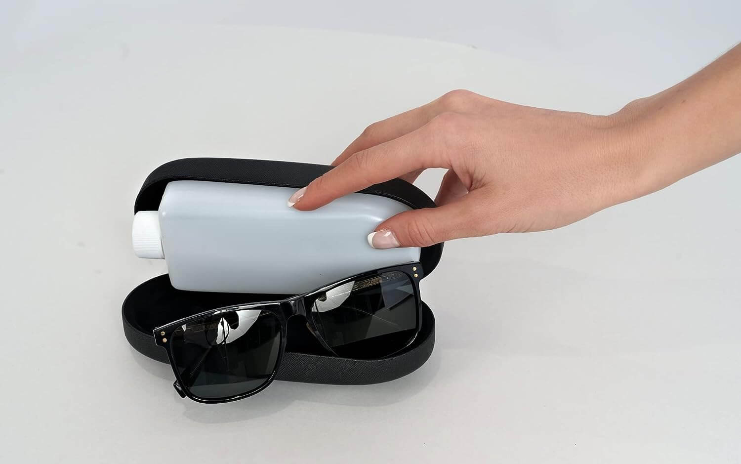 fake sunglasses used for sneaking alcohol into festivals