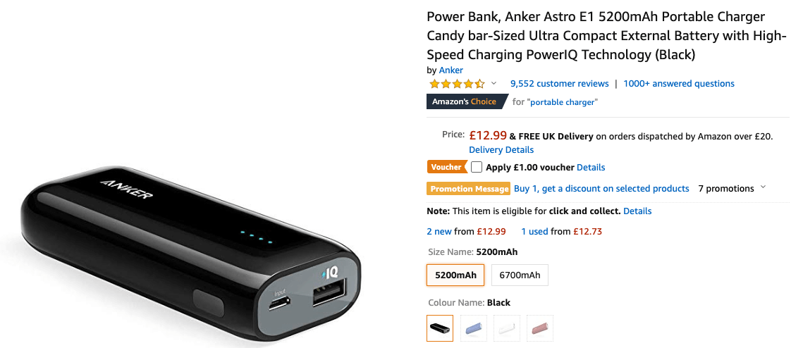 Anker phone charger