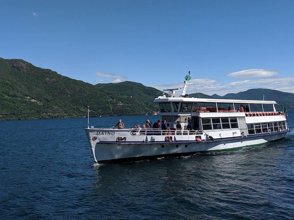 Boat to the Borromean Islands