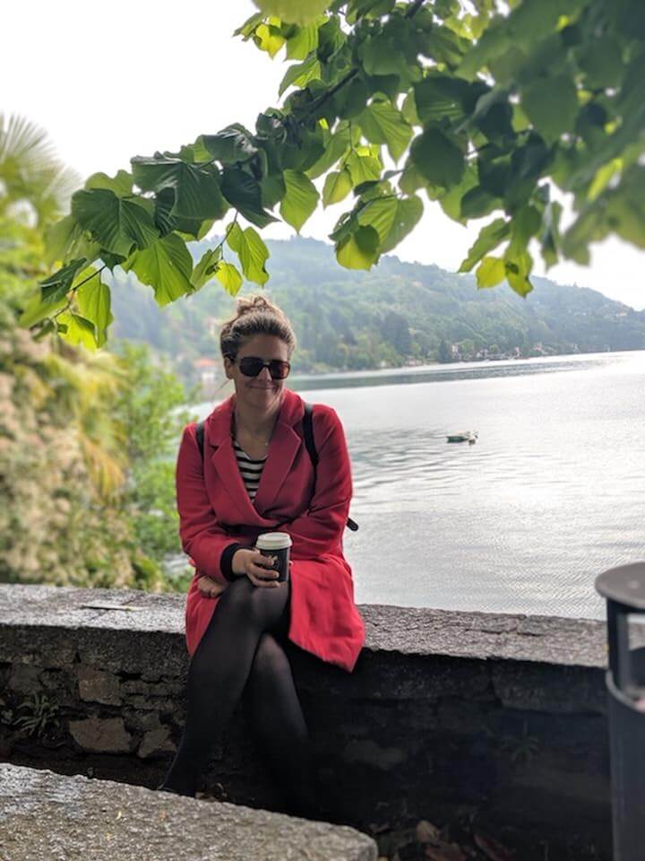 Lake Orta near Lake Maggiore