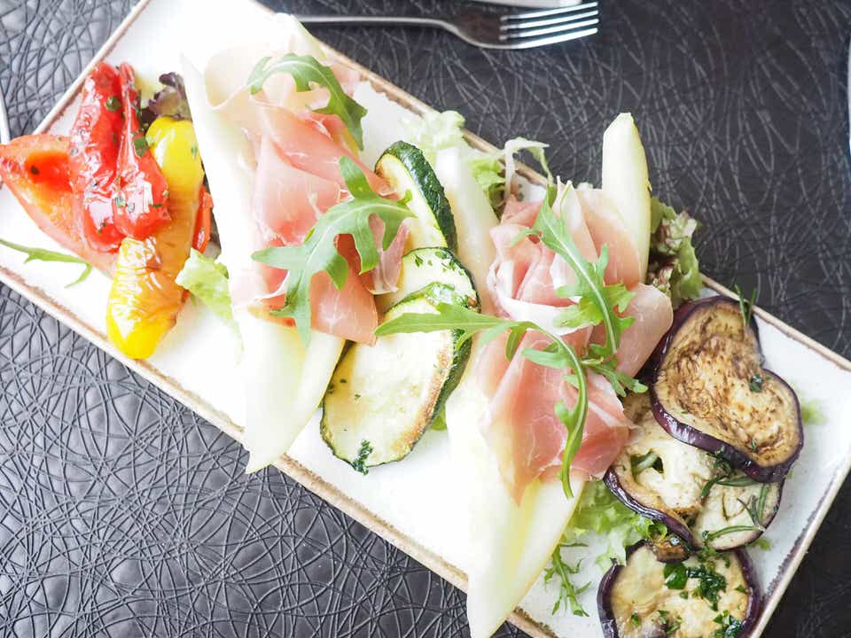 Meergut Hotel antipasti