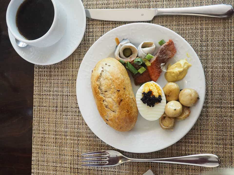 Breakfast at Hotel Polar Stern