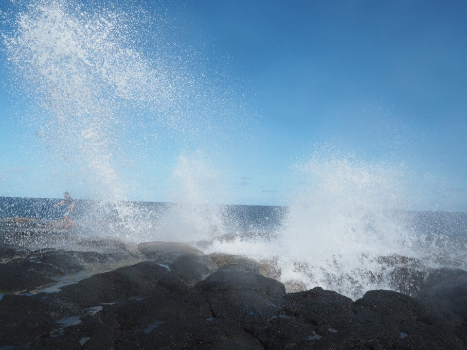 Blowholes in Samoa