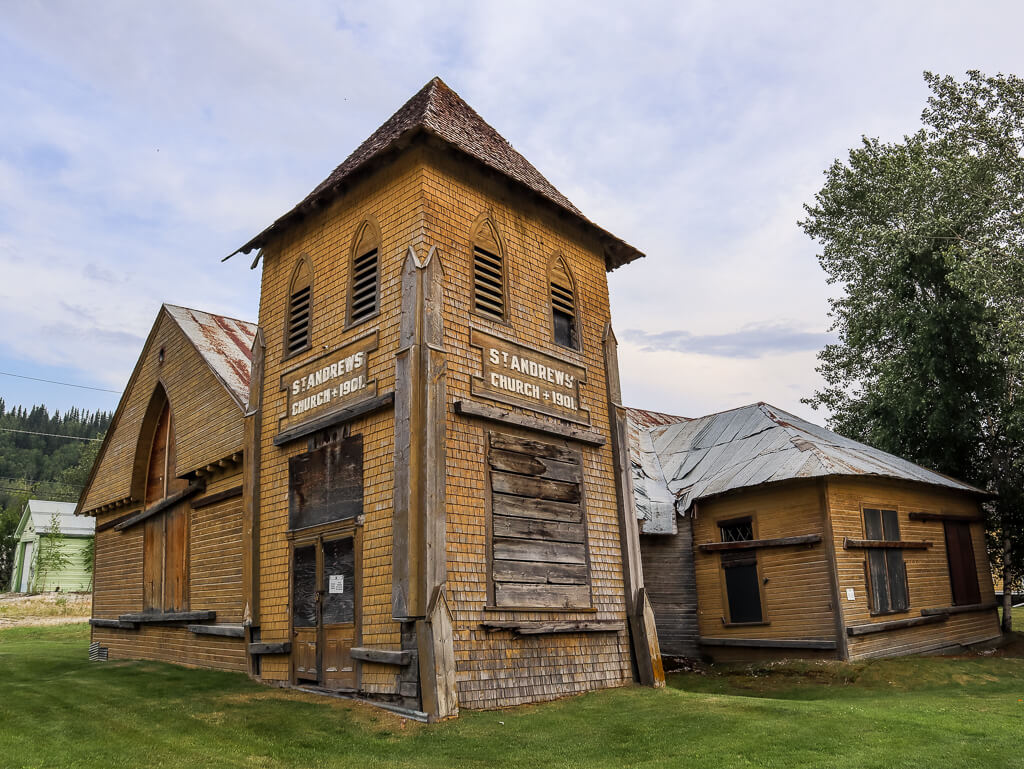 subsidence in Dawson City