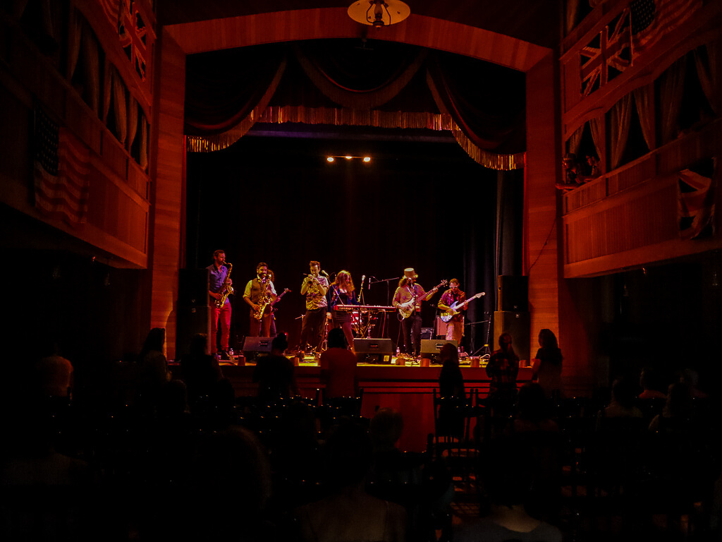 Inside the palace grand