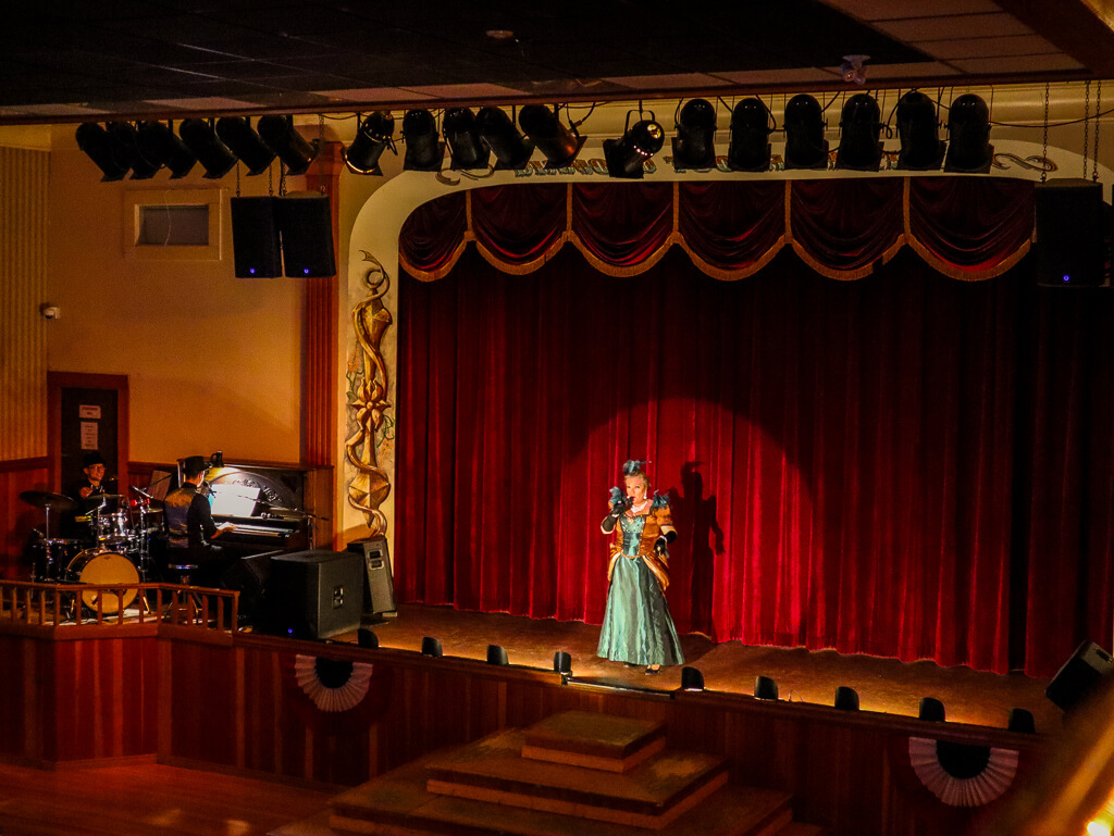 Dawson City on stage