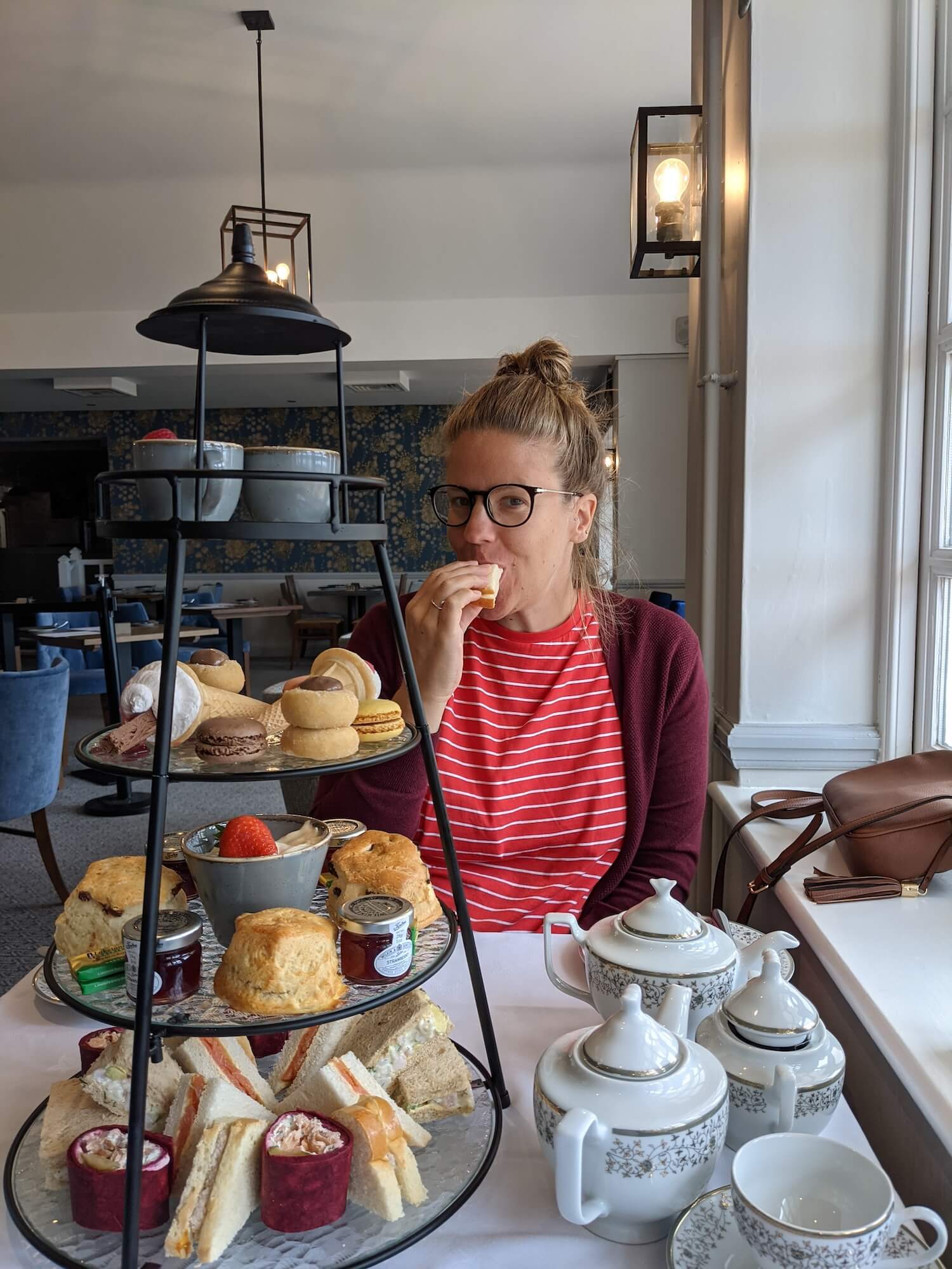 Afternoon Tea on the isle of wight england travel blogs