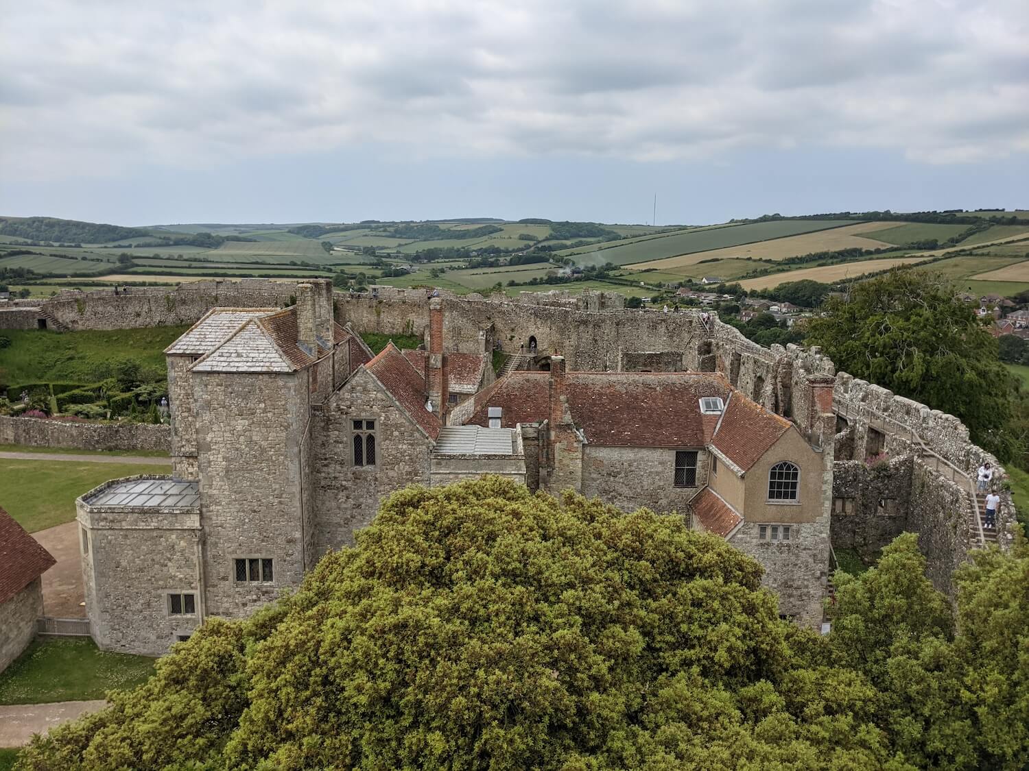 Exploring Carisbrooke Castle on the Isle of Wight