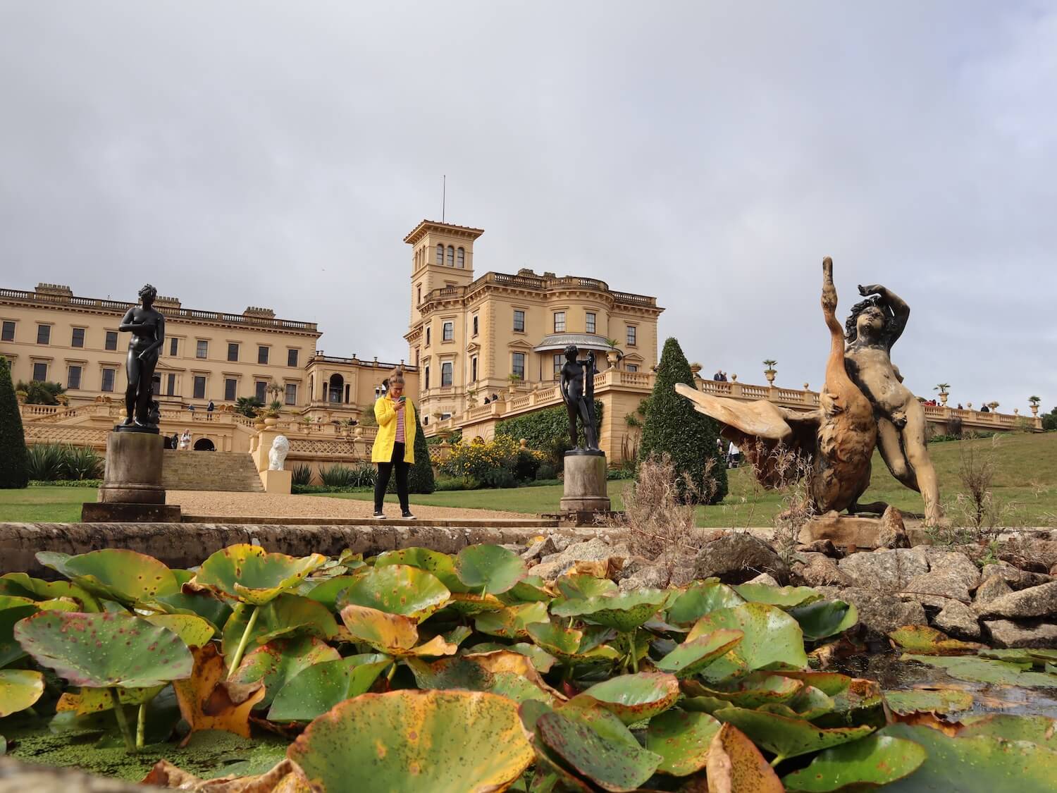 Vickyflipflop at Osborne House National Trust property