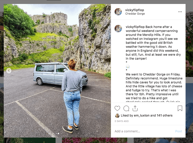 vanlife cheddargorge