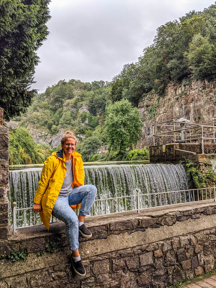 waterfall in cheddar