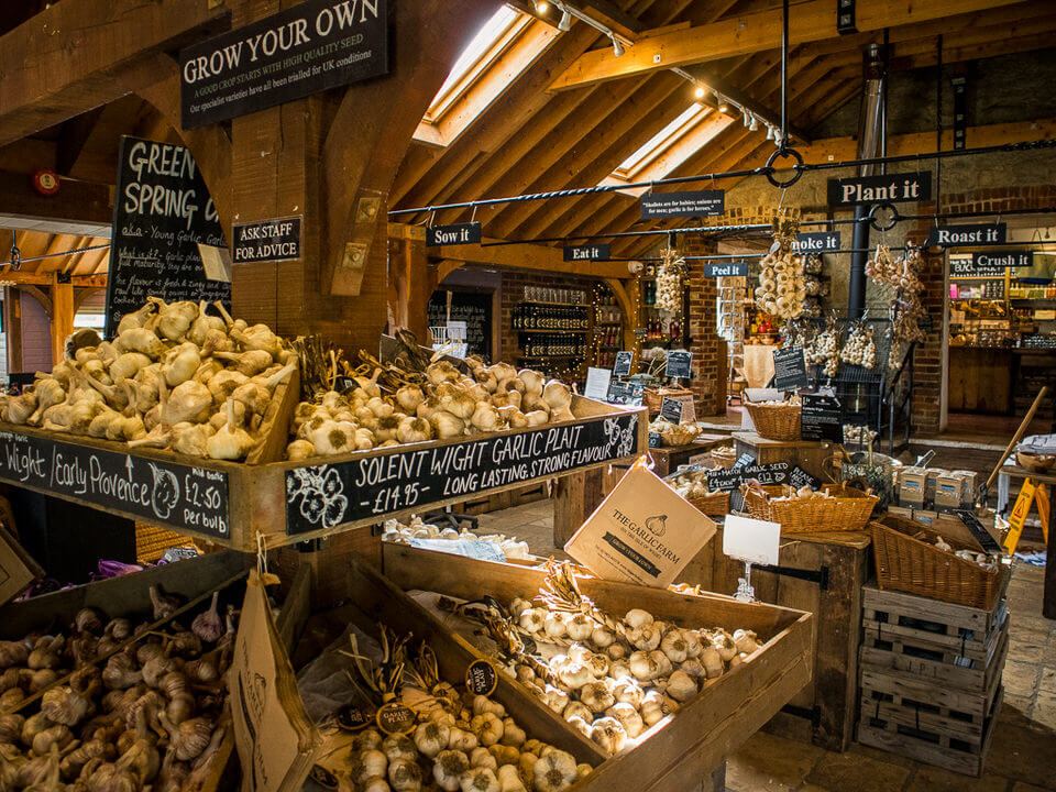 Garlic Farm restaurant