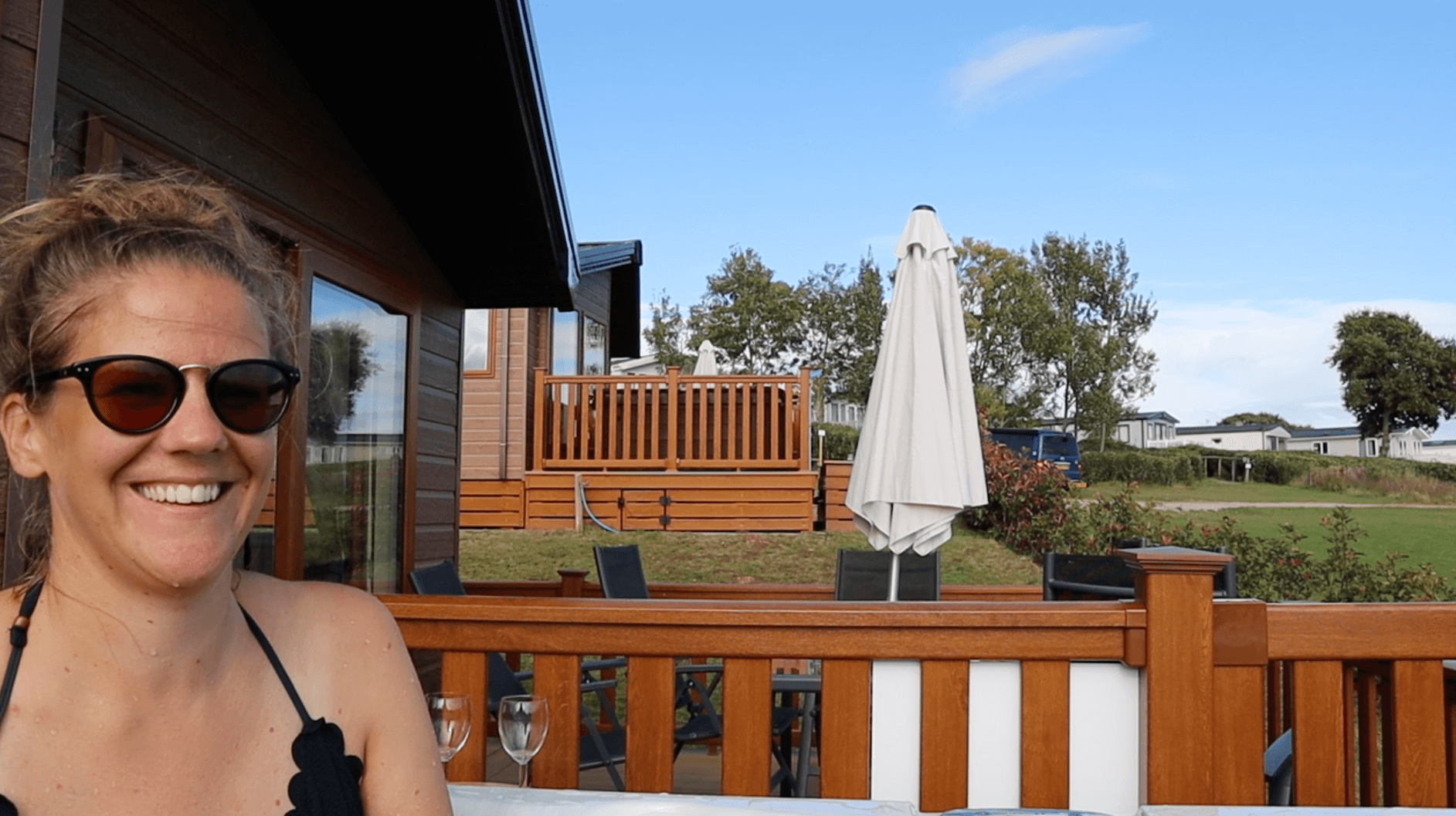 me and ben at nodes point holiday park