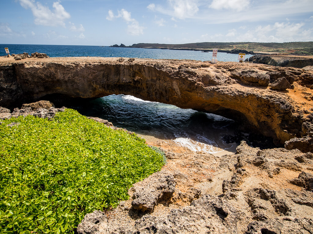 The Natural Bridge in Aruba 
