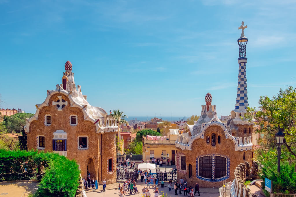 barcelona park guell