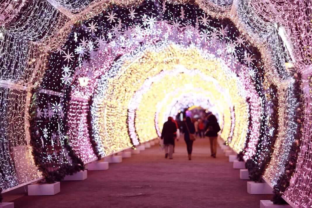 Winter carnival in quebec