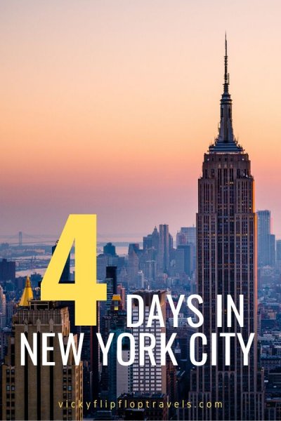 new york for 4 days