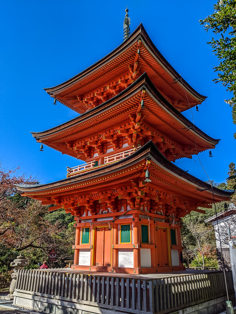 Temple on Chikubu Island 