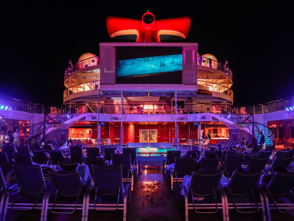 Films on the Carnival Sunrise
