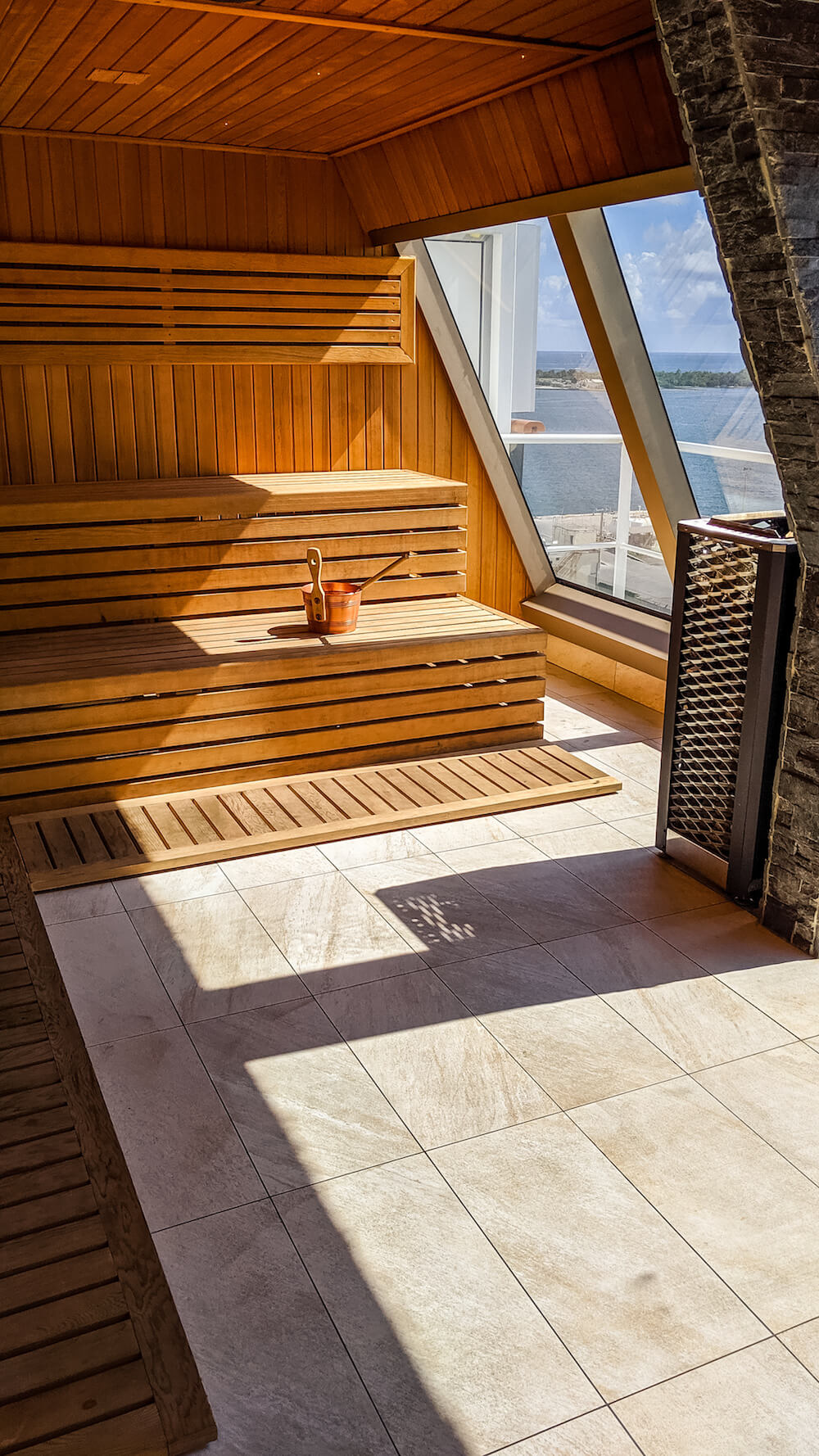Sauna on the Carnival Surnise