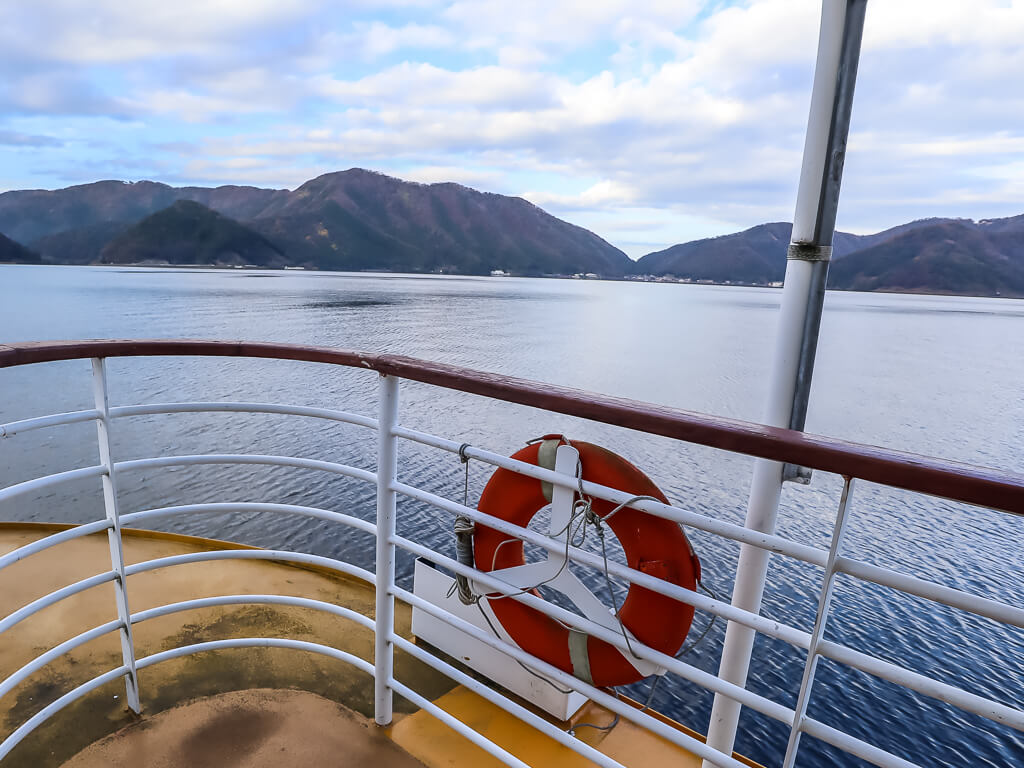 Looking out to the lake in Fukui