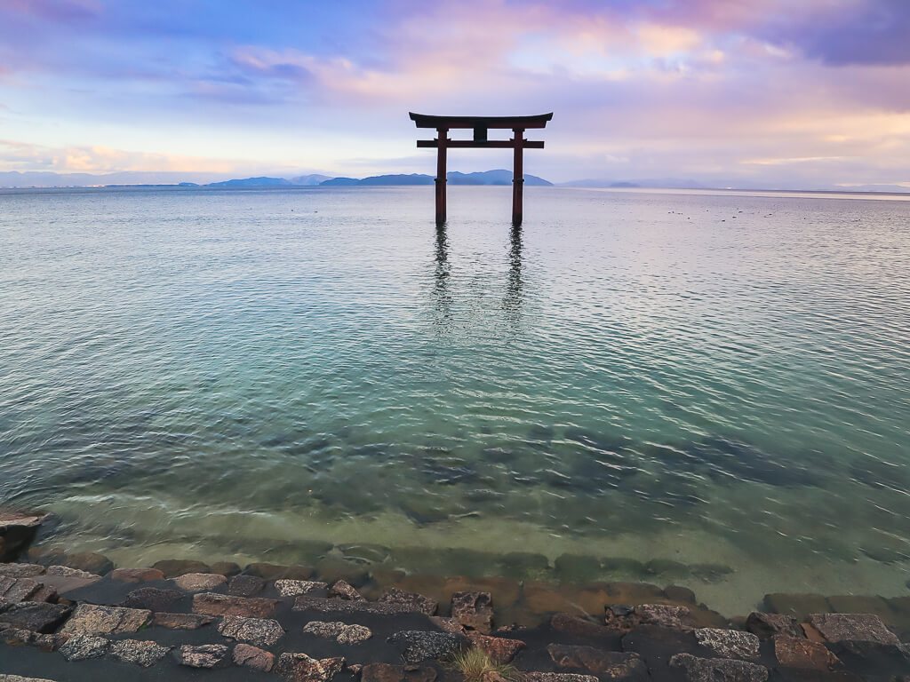 Torii gate in Shiga